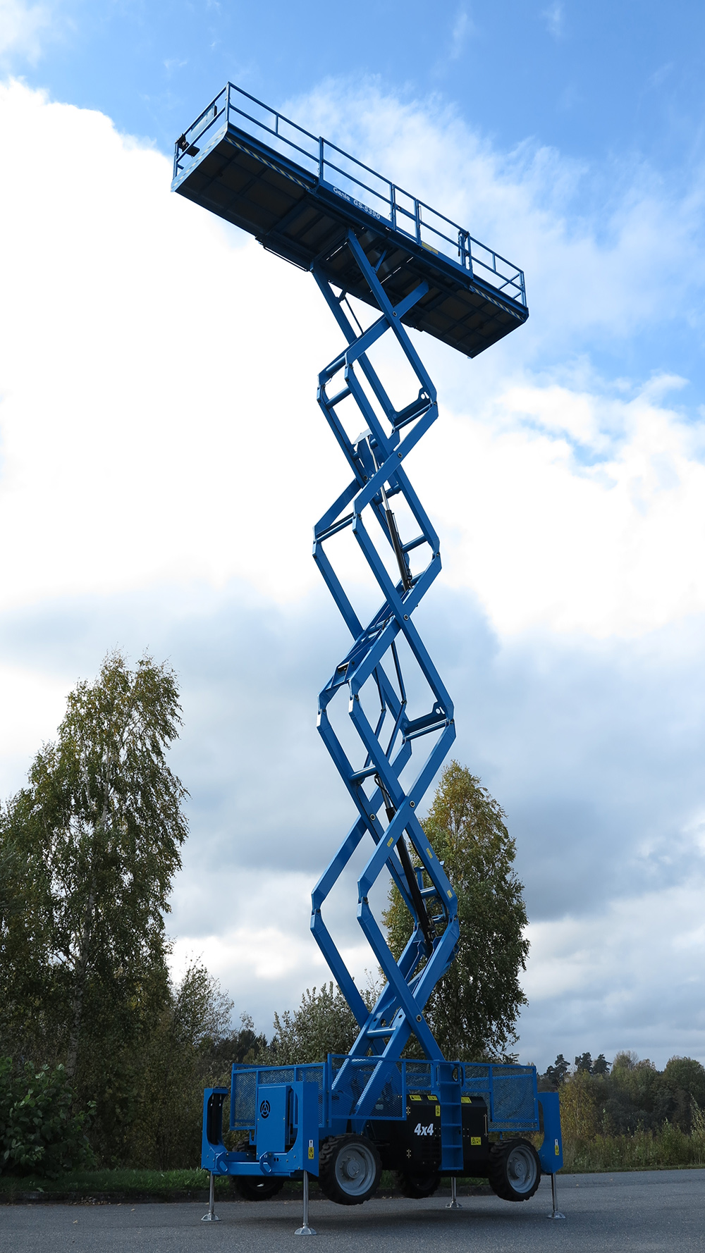 Sakselift diesel arb.h <18m støttebein